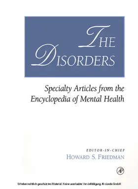 Friedman |  The Disorders | eBook | Sack Fachmedien