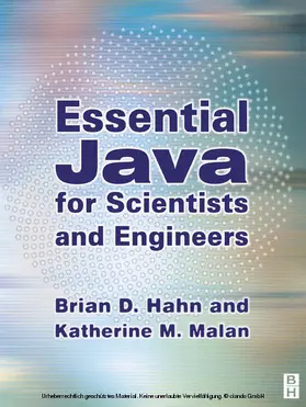Hahn / Unknown / Malan |  ESSENTIAL JAVA FOR SCIENTISTS AND ENGINEERS | eBook | Sack Fachmedien