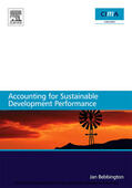 Bebbington |  Accounting for sustainable development performance | eBook | Sack Fachmedien