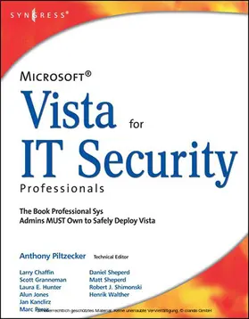 Piltzecker | Microsoft Vista for IT Security Professionals | E-Book | sack.de