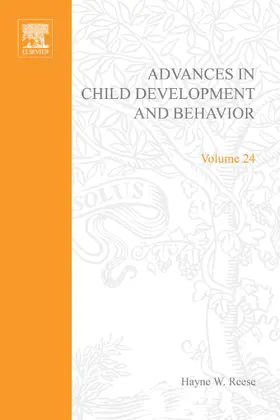  Advances in Child Development and Behavior | eBook | Sack Fachmedien