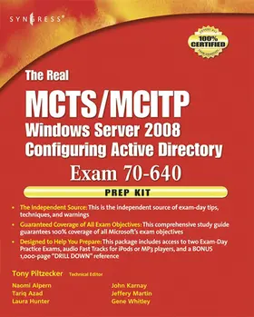 Piltzecker |  The Real MCTS/MCITP Exam 70-640 Prep Kit | eBook | Sack Fachmedien