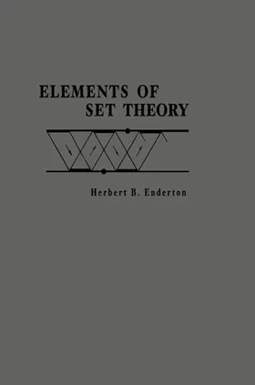 Enderton | Elements of Set Theory | E-Book | www.sack.de