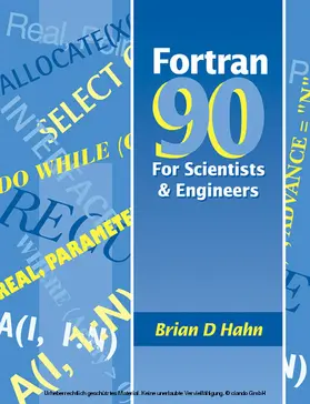 Hahn | FORTRAN 90 for Scientists and Engineers | E-Book | sack.de