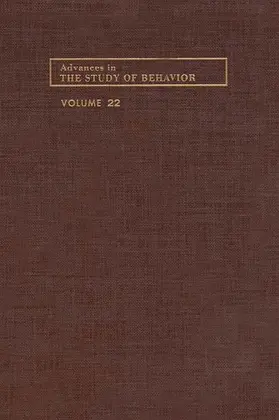 Milinski |  Advances in the Study of Behavior | eBook | Sack Fachmedien
