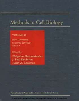 Wilson / Darzynkiewicz |  Flow Cytometry, Part A | eBook | Sack Fachmedien