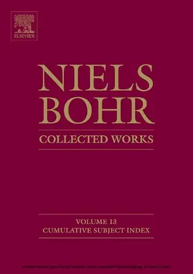Niels Bohr - Collected Works | E-Book | www.sack.de