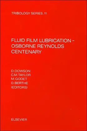 Berthe / Dowson / Godet |  Fluid Film Lubrication - Osborne Reynolds Centenary | eBook | Sack Fachmedien