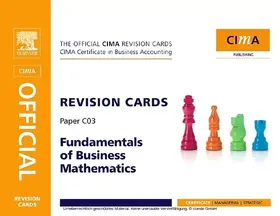 Avis |  CIMA Revision Card Fundamentals of Business Maths | eBook | Sack Fachmedien