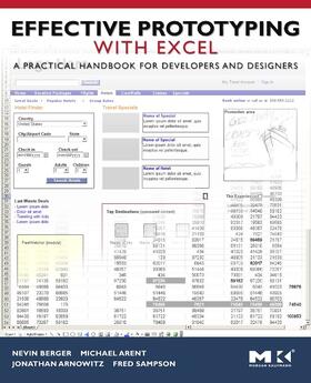 Berger / Arent / Arnowitz |  Effective Prototyping with Excel | eBook | Sack Fachmedien