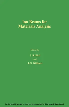 Bird / Williams |  Ion Beams for Materials Analysis | eBook | Sack Fachmedien