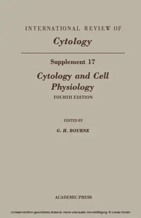Friedlander |  Cytology and Cell Physiology, Supplement 17 | eBook | Sack Fachmedien