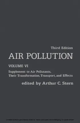 Stern |  Air Pollution | eBook | Sack Fachmedien