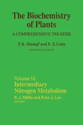 Stumpf | Intermediary Nitrogen Metabolism | E-Book | www.sack.de