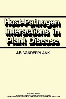 Vanderplank |  Host-Pathogen Interactions in Plant Disease | eBook | Sack Fachmedien