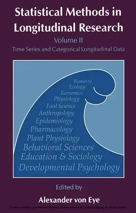 Eye |  Statistical Methods in Longitudinal Research | eBook | Sack Fachmedien