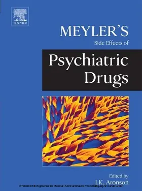 Meyler's Side Effects of Psychiatric Drugs | E-Book | www.sack.de