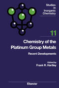 Hartley |  Chemistry of the Platinum Group Metals | eBook | Sack Fachmedien