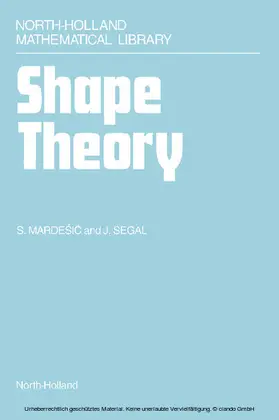 Mardesic / Marde?ic / Segal |  Shape Theory | eBook | Sack Fachmedien