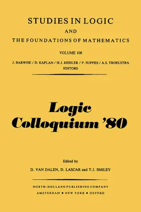 Dalen / Smiley / Lascar |  Logic Colloquium '80 | eBook | Sack Fachmedien