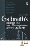 Galbraith / Stockdale / Mitchell |  Galbraith's Building and Land Management Law for Students | Buch |  Sack Fachmedien