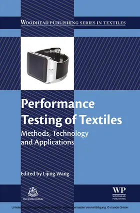 Wang |  Performance Testing of Textiles | eBook | Sack Fachmedien