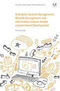 Svärd |  Enterprise Content Management, Records Management and Information Culture Amidst E-Government Development | eBook | Sack Fachmedien