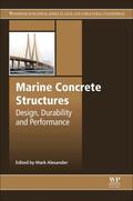 Alexander |  Marine Concrete Structures | Buch |  Sack Fachmedien