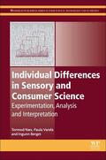 Næs / Varela / Berget |  Individual Differences in Sensory and Consumer Science | Buch |  Sack Fachmedien