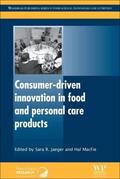 Jaeger / MacFie |  Consumer-Driven Innovation in Food and Personal Care Products | Buch |  Sack Fachmedien