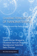 Mohan / Kalarikkal / Thomas |  Characterization of Nanomaterials | eBook | Sack Fachmedien