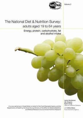 NA |  National Diet and Nutrition Survey: Vol. 2 | Buch |  Sack Fachmedien