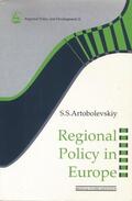 Artobolevskiy |  Regional Policy in Europe | Buch |  Sack Fachmedien