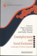 Hardy / Lawless / Martin |  Unemployment and Social Exclusion | Buch |  Sack Fachmedien