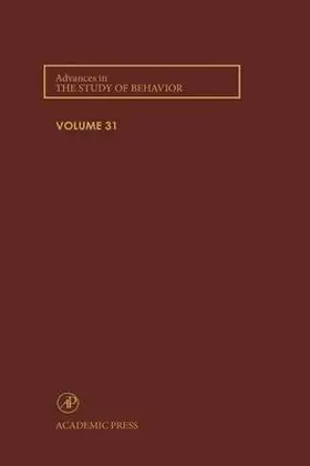 Slater / Rosenblatt / Snowdon |  Advances in the Study of Behavior | Buch |  Sack Fachmedien
