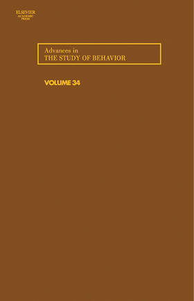 Slater / Rosenblatt / Snowdon | Advances in the Study of Behavior | Buch | 978-0-12-004534-1 | sack.de