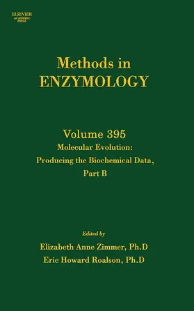  Molecular Evolution, Producing the Biochemical Data, Part B | Buch |  Sack Fachmedien