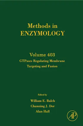 GTPases Regulating Membrane Targeting and Fusion | Buch | 978-0-12-182808-0 | sack.de