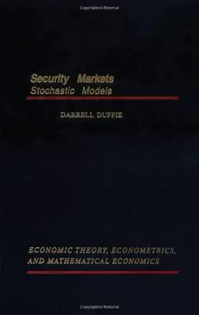 Duffie |  Security Markets | Buch |  Sack Fachmedien