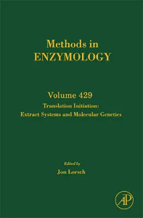  Translation Initiation:  Extract Systems and Molecular Genetics | Buch |  Sack Fachmedien