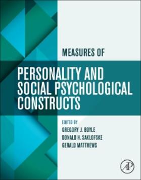 Boyle / Saklofske / Matthews | Measures of Personality and Social Psychological Constructs | Buch | 978-0-12-386915-9 | sack.de