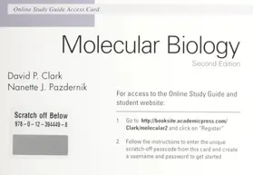 Clark / Pazdernik |  Molecular Biology Online Study Guide Access Card | Sonstiges |  Sack Fachmedien