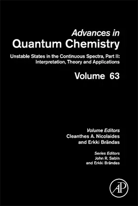Nicolaides |  Unstable States in the Continuous Spectra (II: Interpretation, Theory and Applications) | eBook | Sack Fachmedien