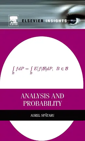 Spataru | Analysis and Probability | Buch | 978-0-12-401665-1 | sack.de