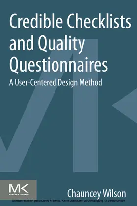 Wilson | Credible Checklists and Quality Questionnaires | E-Book | www.sack.de