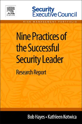 Kotwica | Nine Practices of the Successful Security Leader | Buch | 978-0-12-411649-8 | www.sack.de