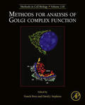 Perez / Stephens |  Methods for analysis of Golgi complex function | eBook | Sack Fachmedien