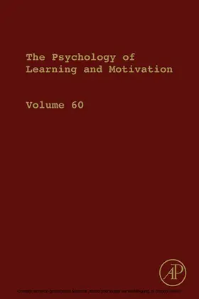  Psychology of Learning and Motivation | eBook | Sack Fachmedien