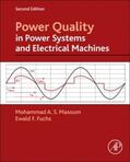 Fuchs / Masoum |  Power Quality in Power Systems and Electrical Machines | Buch |  Sack Fachmedien
