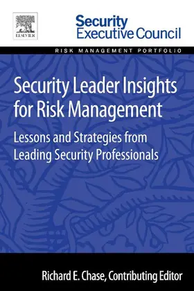 Chase |  Security Leader Insights for Risk Management | eBook | Sack Fachmedien